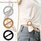 T-Shirt Clips 9 PCS, Silk Scarf Ring, Fashion Alloy Resin Circle Buckle, Clothing Clasp Ring for Women Shawl Clothes Decoration (Type-4)